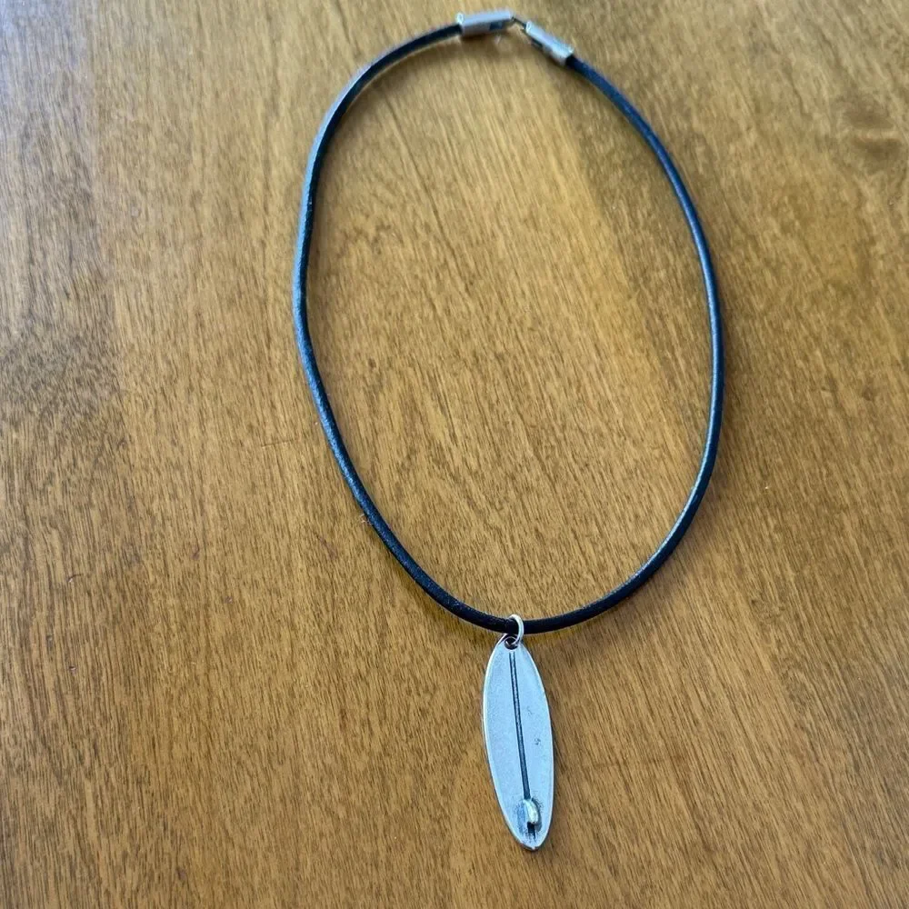 Surf board pendant/necklace